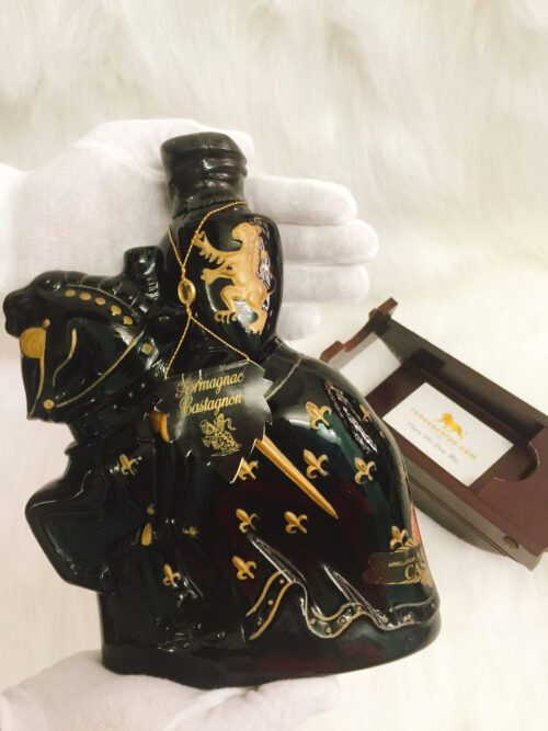 Castagnon Armagnac Knight Ceramic Decanter