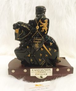 Castagnon Armagnac Knight Ceramic Decanter -1