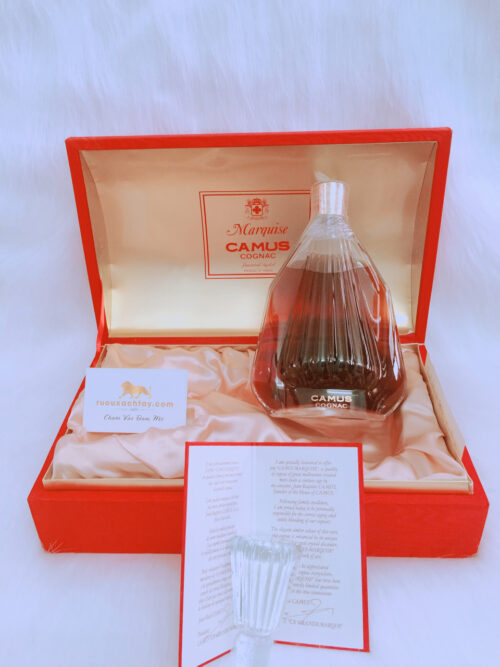 Rượu Camus Marquise Baccarat Crystal 1980s 6 ruou-xach-tay-Camus-Marquise-Baccarat-Crystal