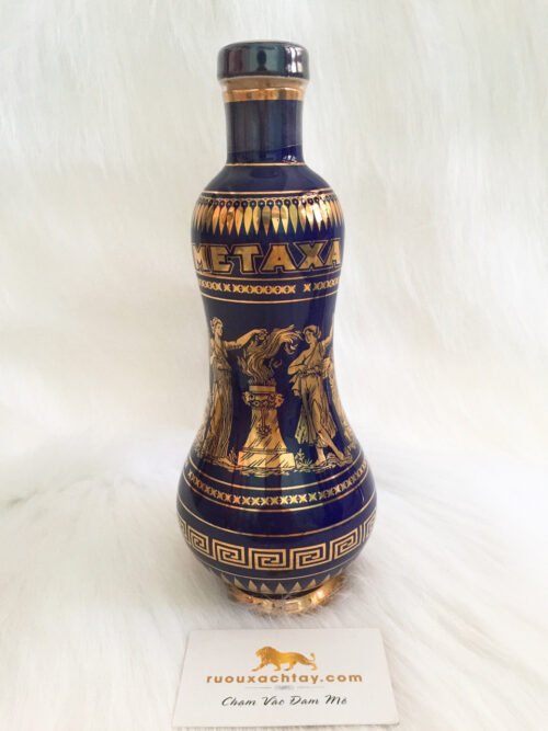 Rượu Metaxa Centenary - Porcelain 24k Gold 7 ruou-xach-tay-Metaxa-Porcelain-24k-Gold