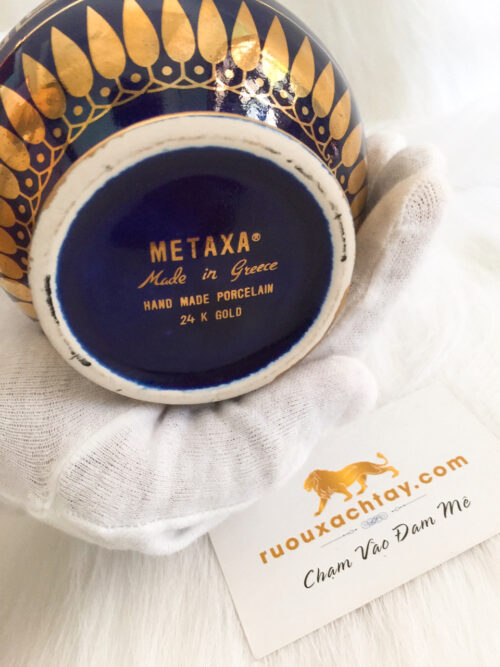 Rượu Metaxa Centenary - Porcelain 24k Gold 8 ruou-xach-tay-Metaxa-Porcelain-24k-Gold
