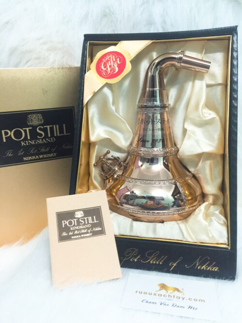 Nikka Whisky Kingsland Gold Pot Still Decanter 6 ruou-xach-tay-Nikka-Whisky-Kingsland-Pot-Still