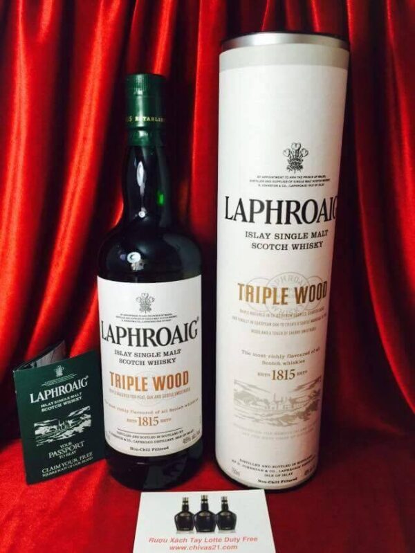 rượu xách tay Laphroaig Triple Wood