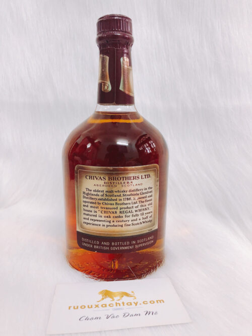 Rượu Chivas 12yo 1960s 5 ruou xach tay chivas
