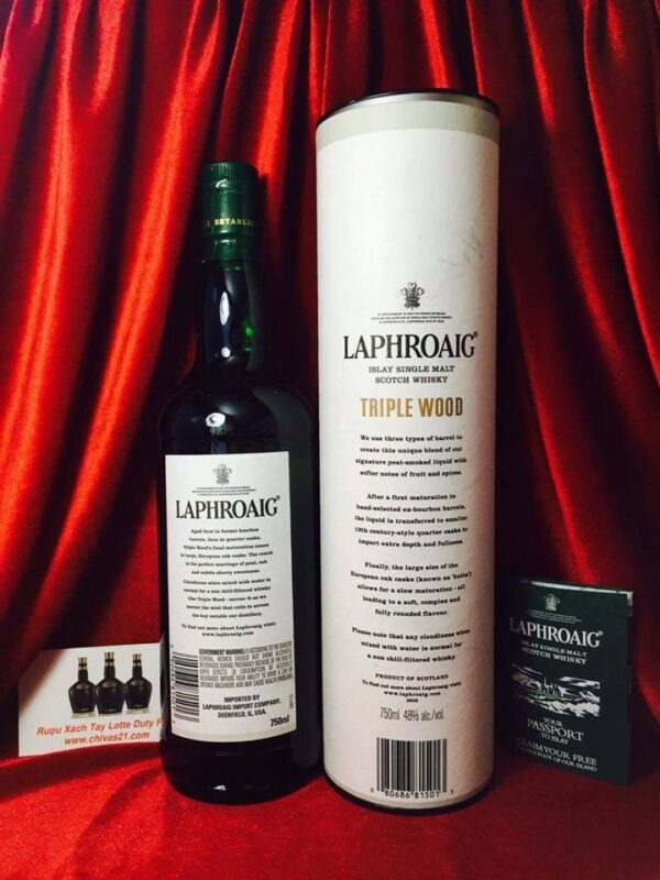 rượu xách tay Laphroaig Triple Wood