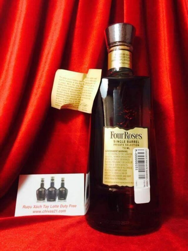 rượu xách tay Four-Roses-Private-Selection-Barrel-Strength