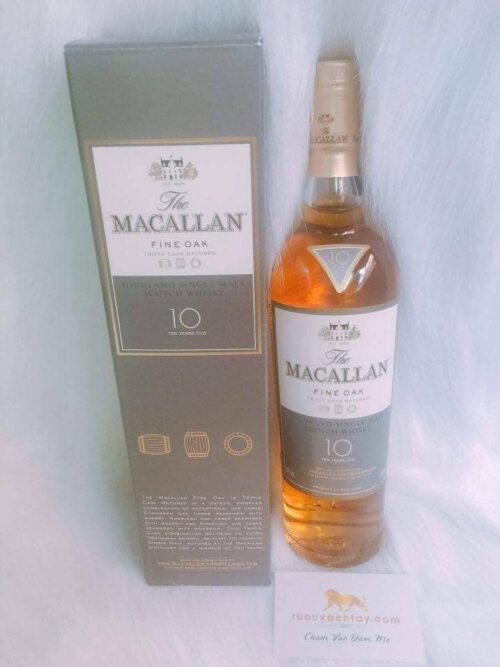 Rượu Macallan 12 Double Cask Xách Tay Tem UK
