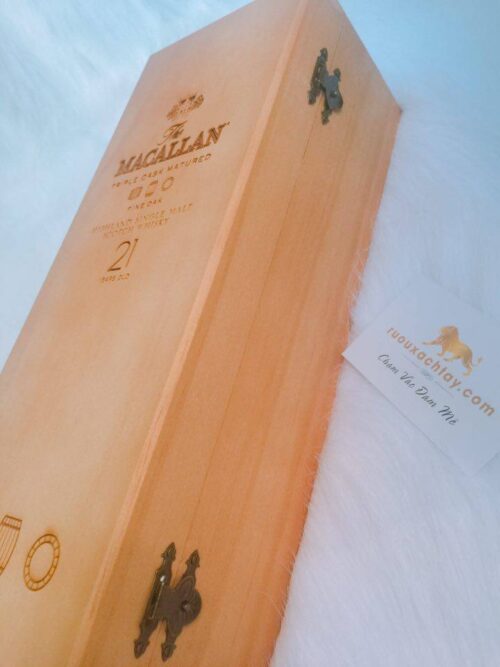Rượu Macallan 21 Triple Cask Tem UK