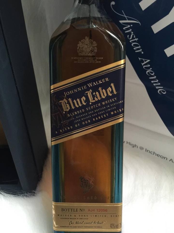 Rượu Johnnie Walker Bleu Label Xách Tay