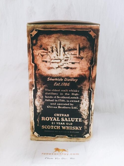 Rượu Chivas 21 Nội Địa Nhật Chai Nâu 12 Rượu Chivas 21 Nâu Nội Địa Nhật