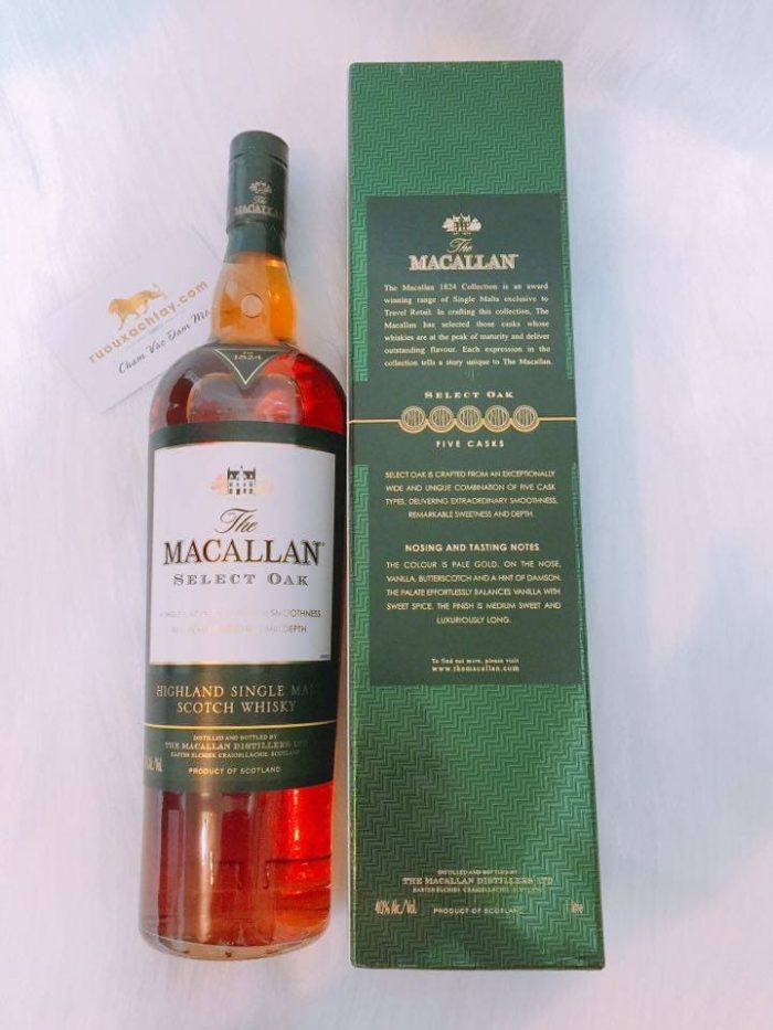 Rượu Macallan Select Oak 1 Lít