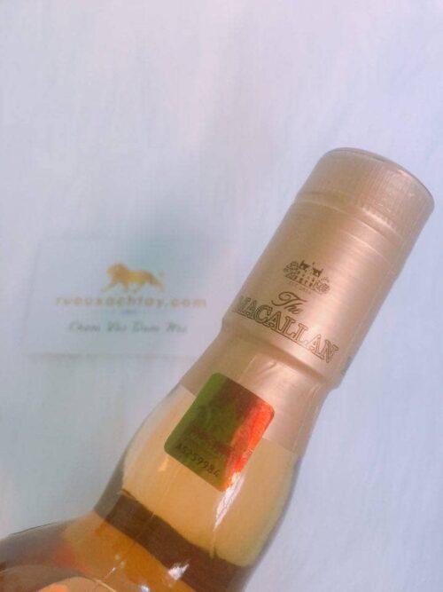 Rượu Macallan 10 Fine Oak Xách Tay Tem UK 7 Rượu Macallan 12 Xách Tay Tem UK