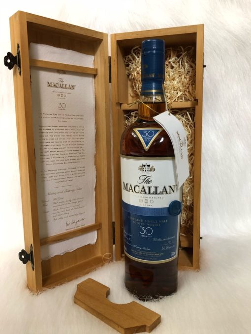 Rượu Macallan 30 Fine Oak Xách Tay