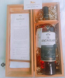 Rượu Macallan 21 Triple Cask Tem UK