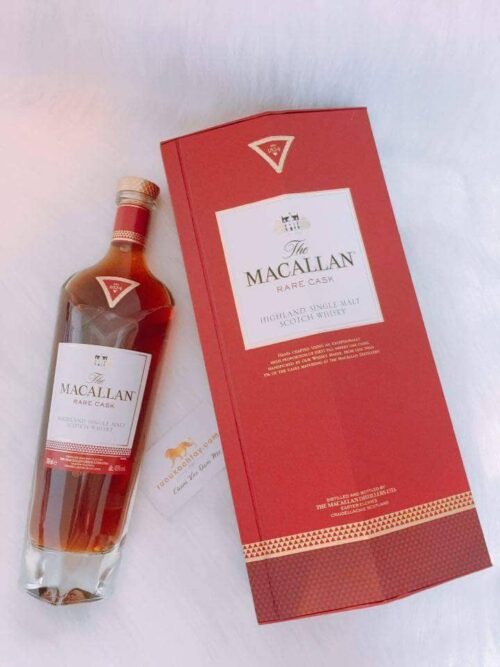 Rượu Macallan Rare Cask Red Tem UK