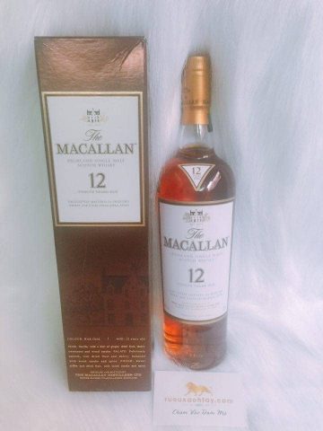 Rượu Macallan 12 Xách Tay Tem UK