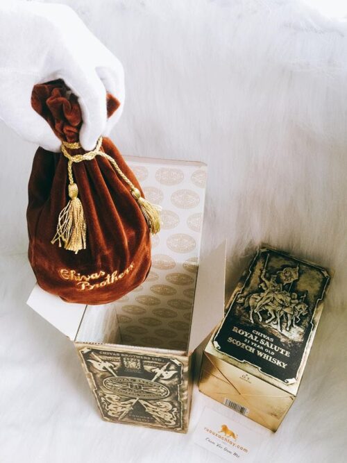 Rượu Chivas 21 Nội Địa Nhật Chai Nâu 16 Rượu Chivas 21 Nâu Nội Địa Nhật