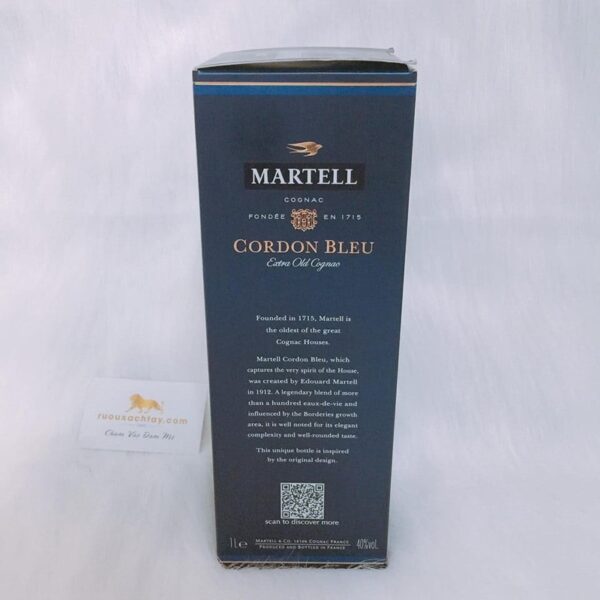 Rượu Martell Cordon Bleu Xách Tay
