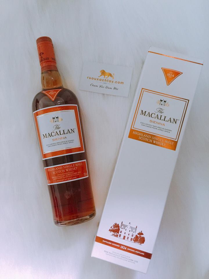 Rượu Macallan Sienna Xách Tay