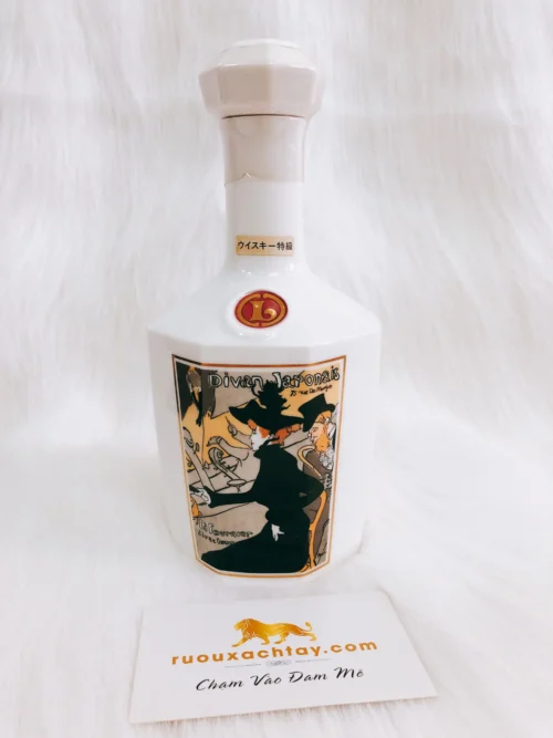 Super Nikka Toulouse-Lautrec Ceramic Decanter
