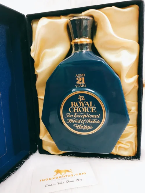 Rượu Long John 21 Năm Royal Choice Whisky