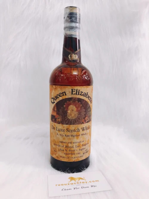 rượu queen elizabeth de luxe scotch whisky