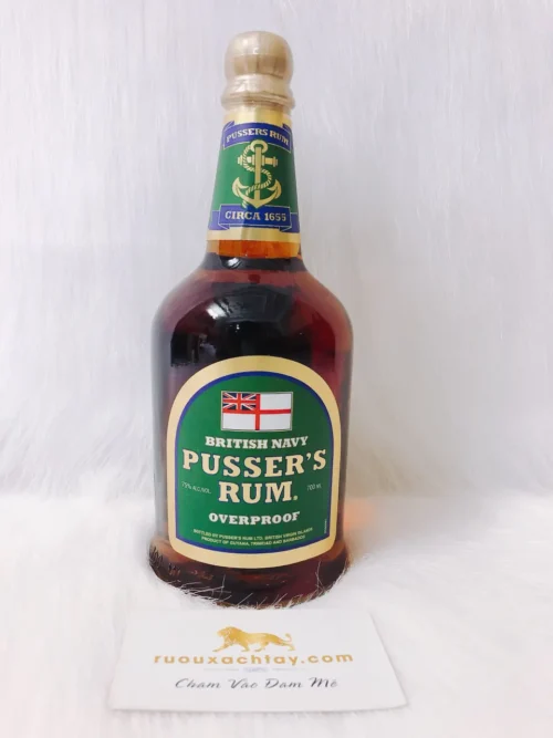 Rượu Rum Pusser's British Navy
