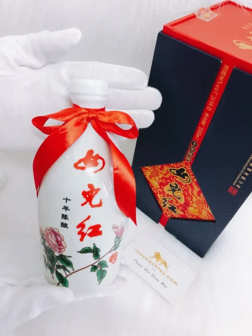 Rượu gạo nếp Thiệu Hưng Hoa Mẫu Đơn 10 năm tuổi 5 0 1 353