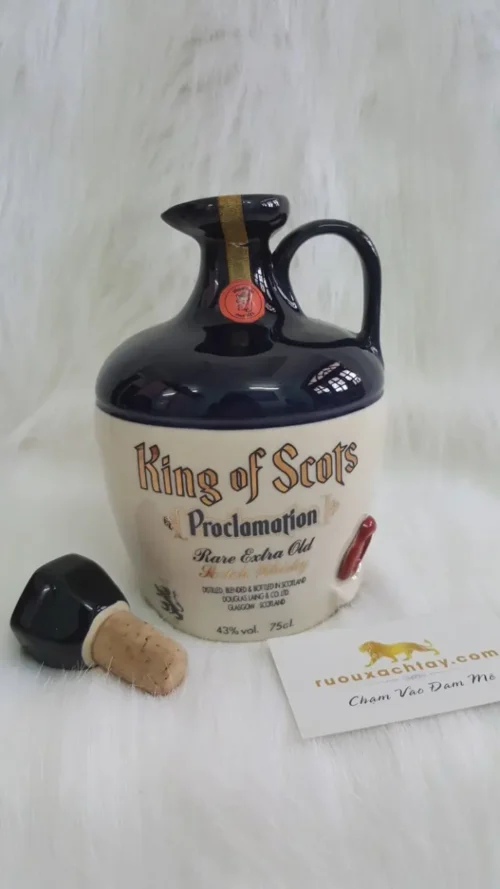 King Of Scots Proclamation Rare Old Whisky