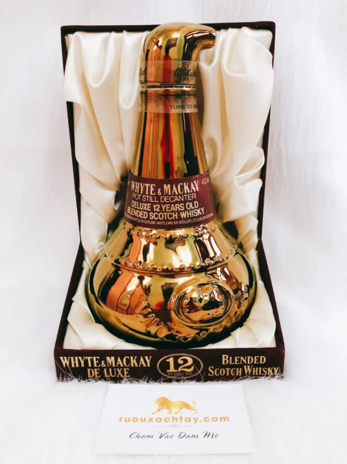 Whyte & Mackay Pot Still Decanter 1000ml 5 Whyte & Mackay Pot Still Decanter 12