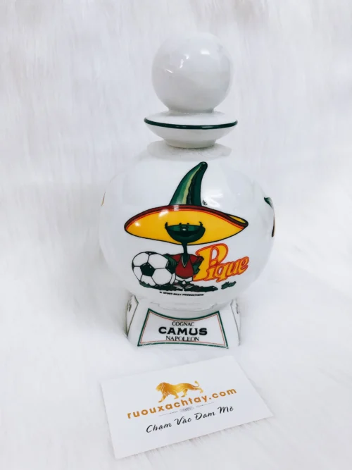 Rượu Camus Napoleon Cognac Decanter - Mexico World Cup 1986 6 0 1 93