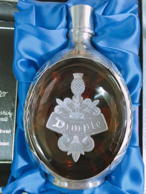 Dimple Royal Silver Decanter – Blue Box 11 1 142