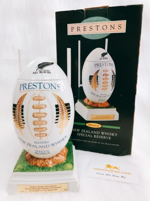 Prestons New Zealand Whisky Special Reserve - Celebrating Over 100 Years Of Old Black Rugby