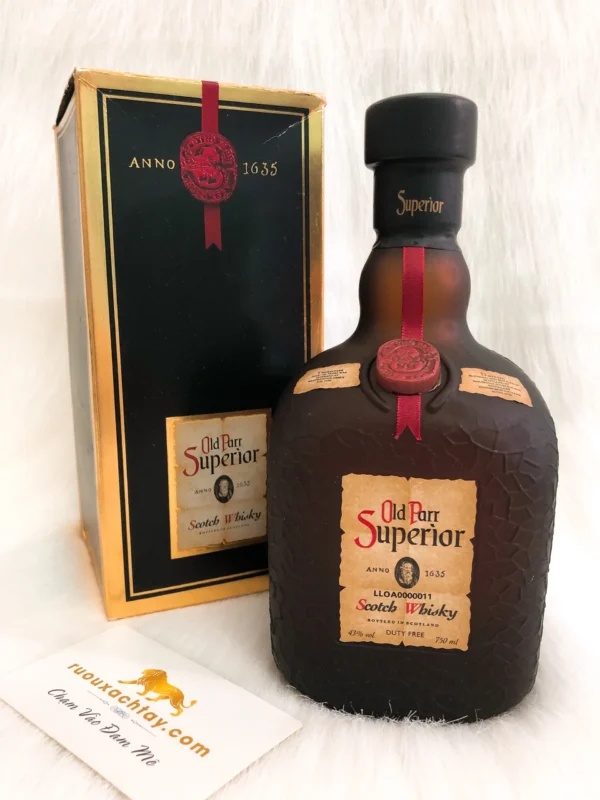 Rượu Whisky Old Parr Superior