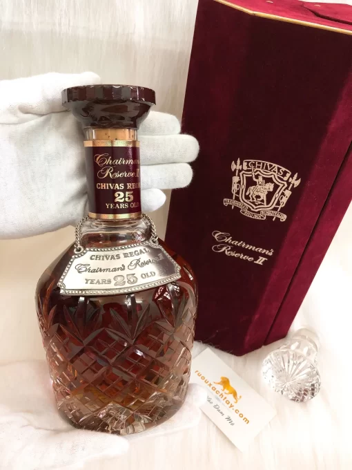 Chivas Regal 25 Year Old Chairman’s Reserve II 1980s