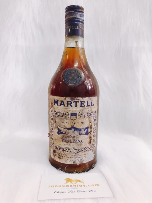 Rượu Martell 3 Star 1970s