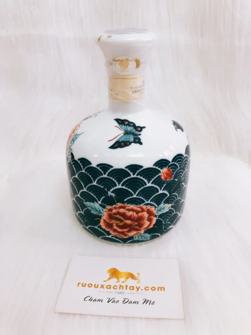 Rượu Suntory Brandy Extra Special - Hoa Mẫu Đơn Và Bướm 9 1 1 384