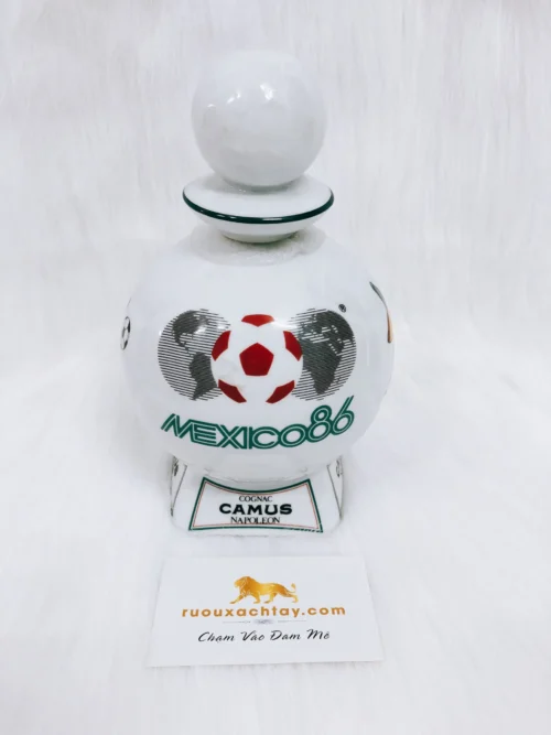 Rượu Camus Napoleon Cognac Decanter - Mexico World Cup 1986