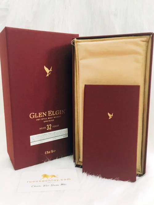 Single Malt Whisky Glen Elgin 1971 32 Năm Tem Đỏ UK 7 1 convert 40