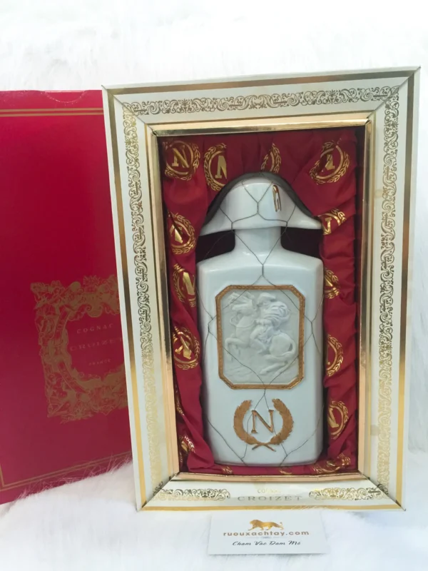 Rượu Croizet Napoleon White Porcelain Cognac
