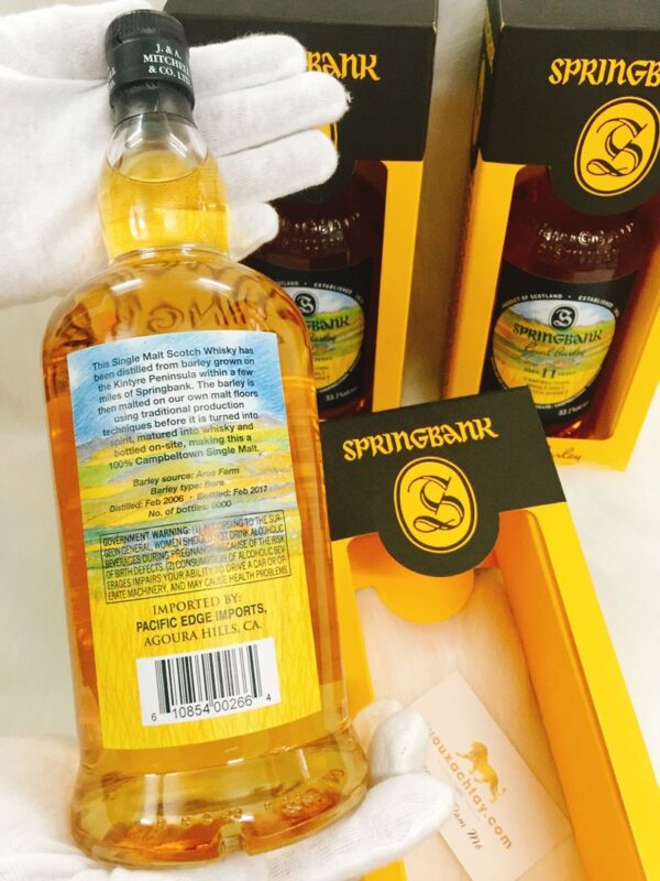 Rượu Springbank Local Barley 11 yo