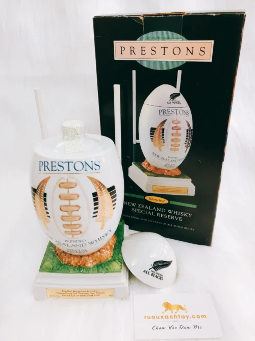 Prestons New Zealand Whisky Special Reserve - Celebrating Over 100 Years Of Old Black Rugby 5 2 1 109