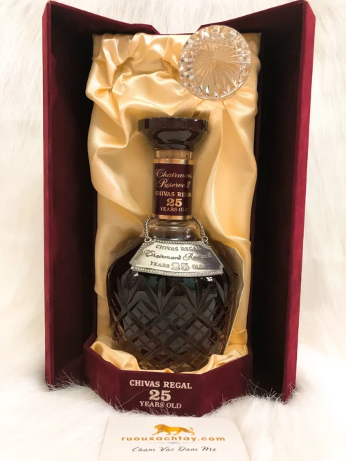 Chivas Regal 25 Baccarat Chairman's Reserve II