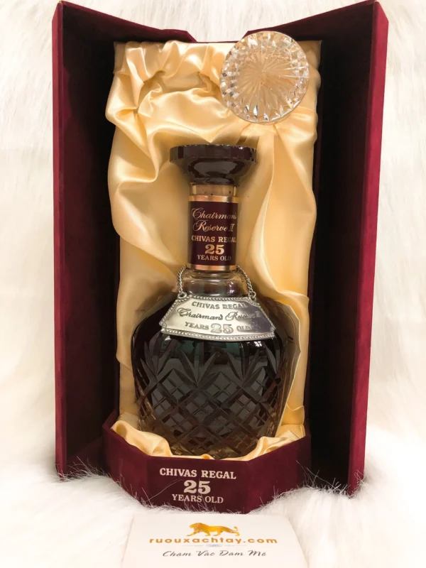 Chivas Regal 25 Baccarat Chairman's Reserve II