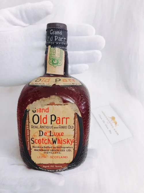Rượu Grand Old Parr De Luxe Scotch Whisky 1960s