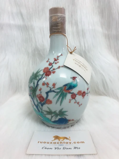 Rượu Nhật xách tay Suntory Whisky Excellence – Ceramic Bottle
