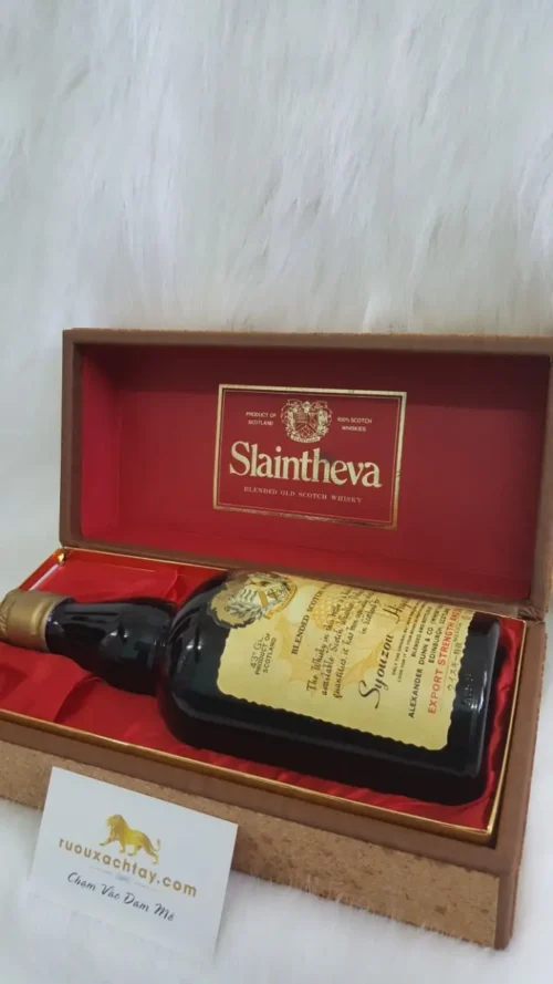 Rượu Slaintheva Blended Old Scotch Whisky 1970s 7 2 1 41