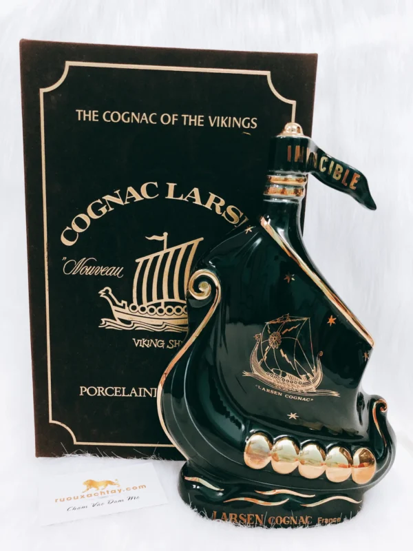 Larsen Cognac Viking Ship Black
