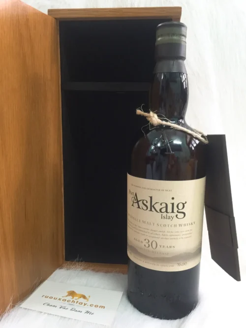 Single Malt Whisky Port Askaig 30 năm Xách Tay Tem Đỏ UK 13 2 convert 41