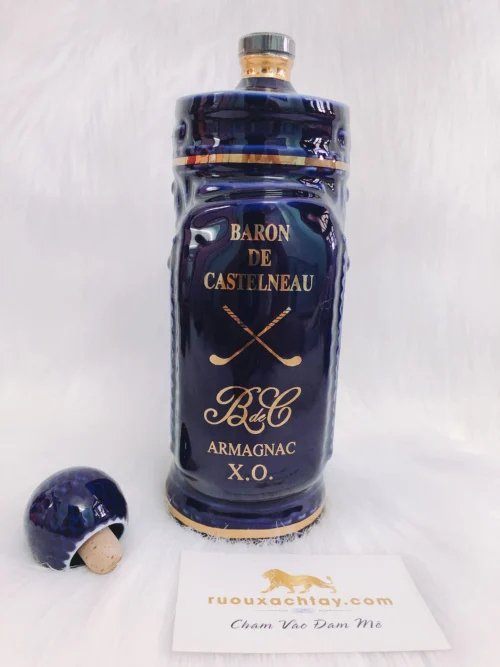Rượu Baron De Castelneau Armagnac XO - Túi Golf